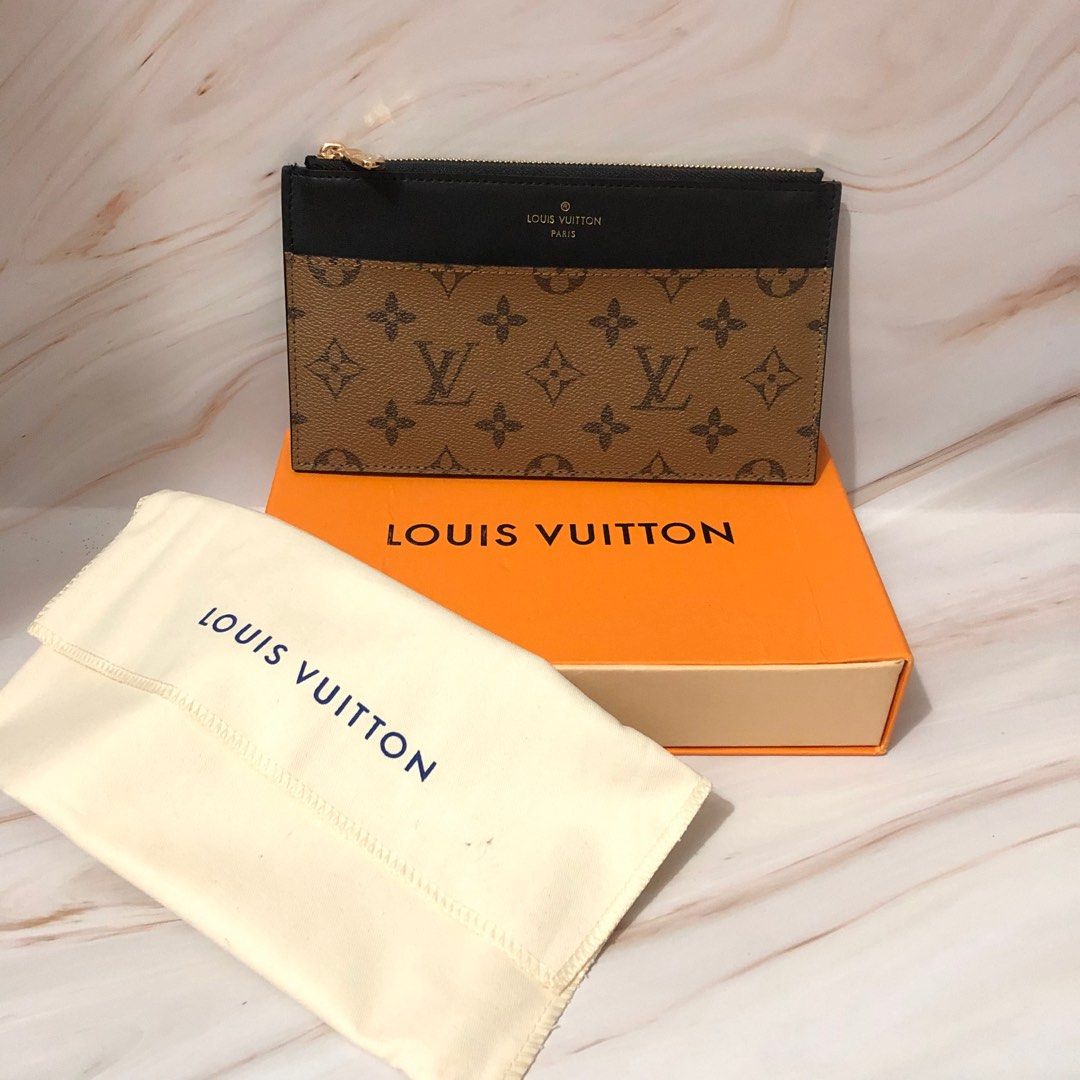 LV slim wallet, Women's Fashion, Bags & Wallets, Wallets & Card Holders on  Carousell