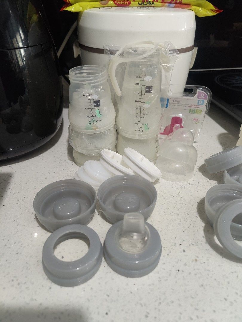 MAM bottle set, Babies & Kids, Nursing & Feeding, Breastfeeding