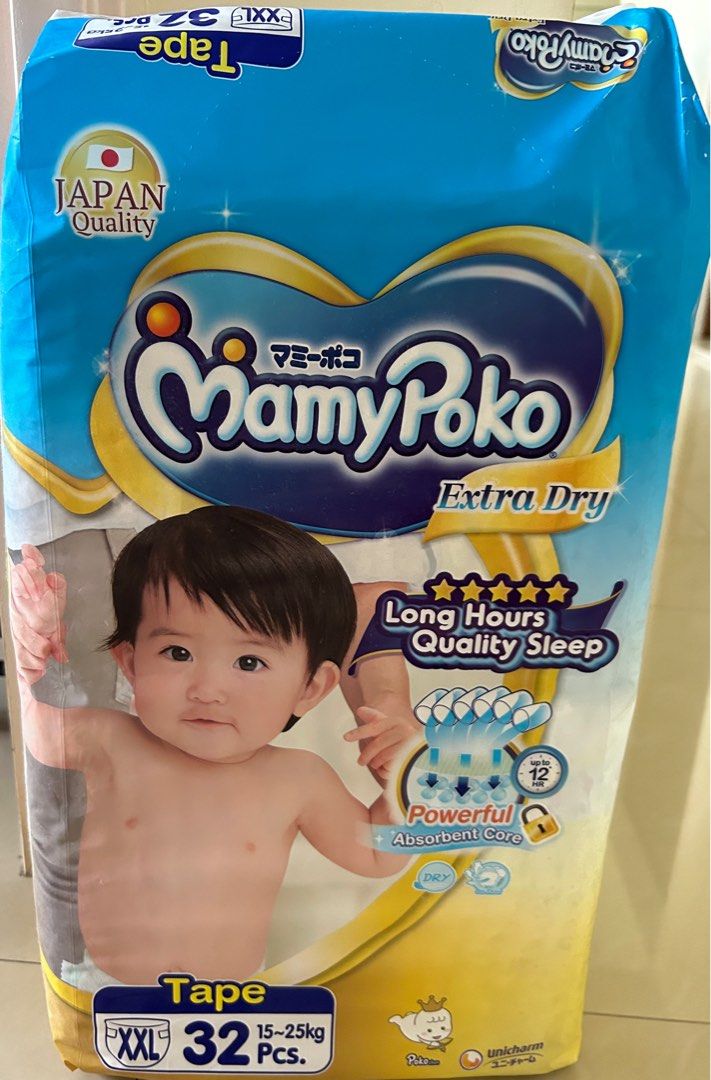MamyPoko extra dry tape XXL, Babies & Kids, Bathing & Changing, Diapers