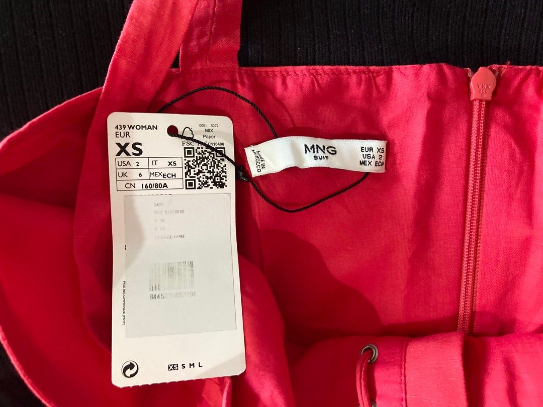 Mango Dress (Category: Dresses) located in Manila. Submitted by franpan (Listing ID 1237736120, Image 3). Description: For sale Brand new with tag Size: XS Shipping via LBC or J&T Payment: Gcash Message me for inquiries .