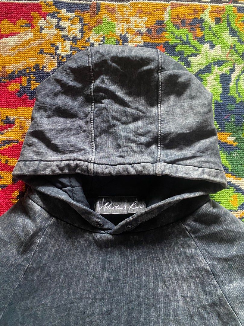 Martine rose acid wash hoodie sales