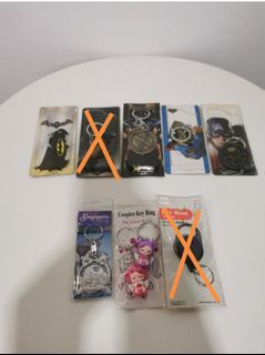 Marvel and DC Key Chain