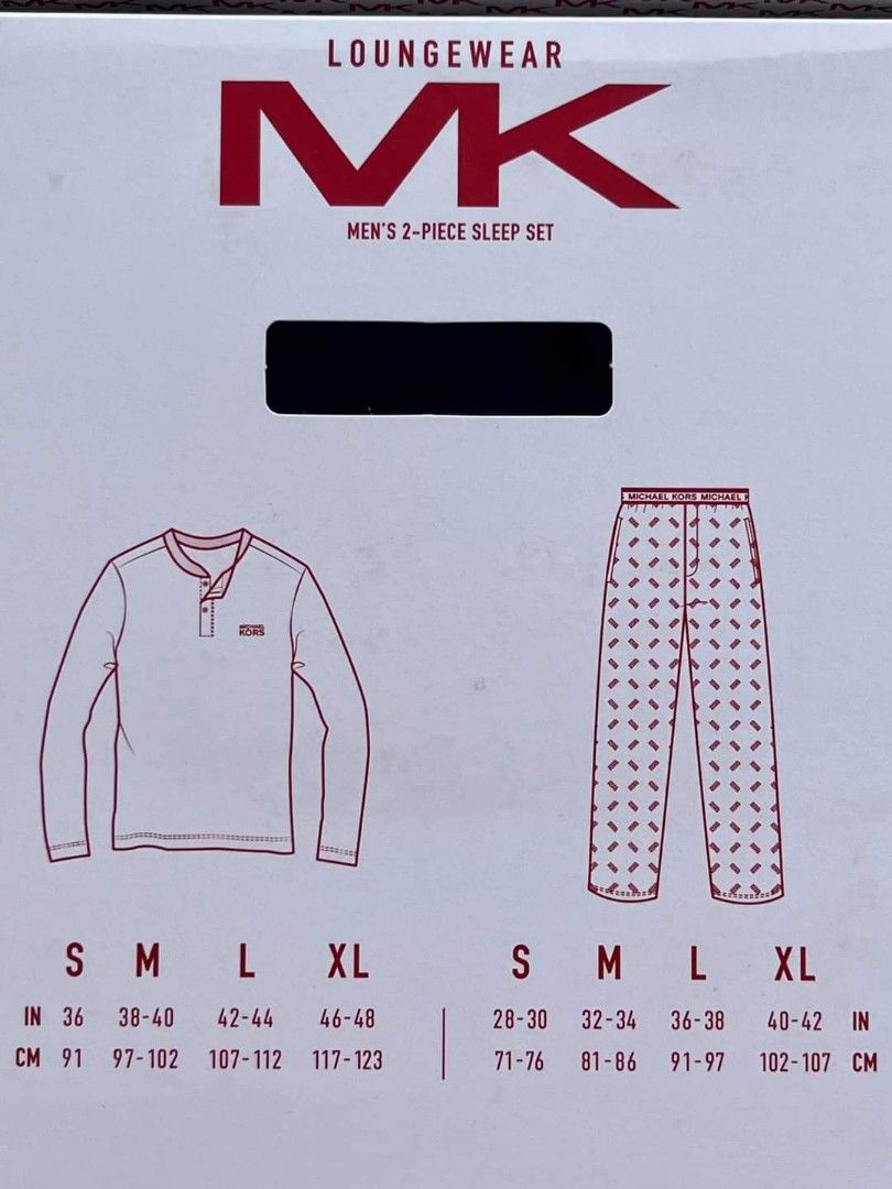 Michael Kors Mens Loungewear Men s Fashion Tops Sets Sleep