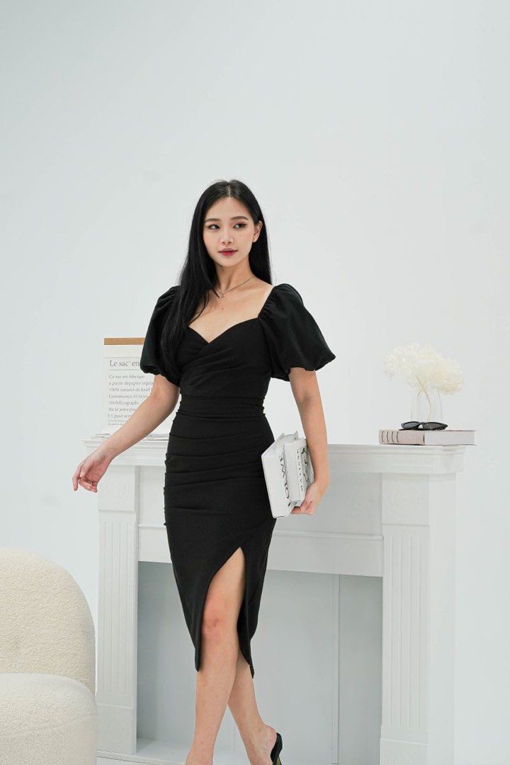 tessa ruched midi dress TESSA RUCHED MIDI DRESS Shop Now : https://chenaradodge.lk/item/26338/ TESSA-RUCHED-MIDI-DRESS#26338 Code : CD04'22-6015-4209 | Price : 1,490/- Fabric : Polyester