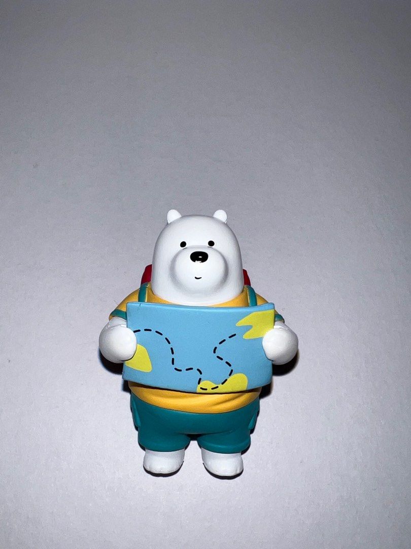 miniso we bare bears goto travel series ice bear, Hobbies & Toys