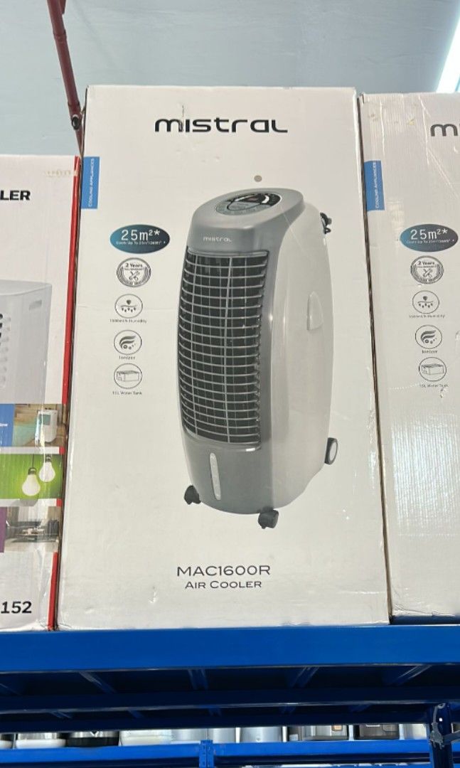 🔥New🔥Mistral MAC1600R Air Cooler with Remote Control, White