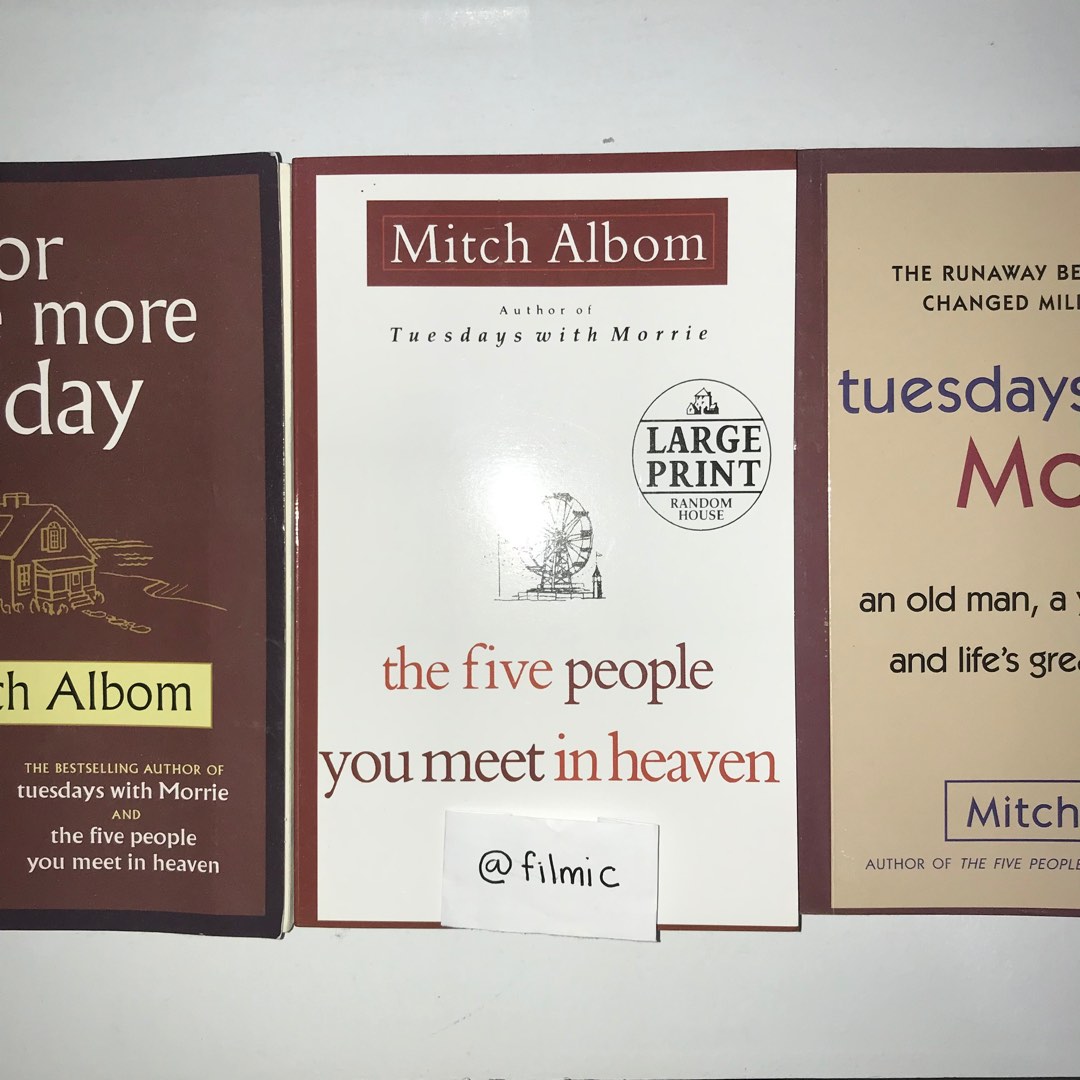 Mitch Albom (SET) on Carousell