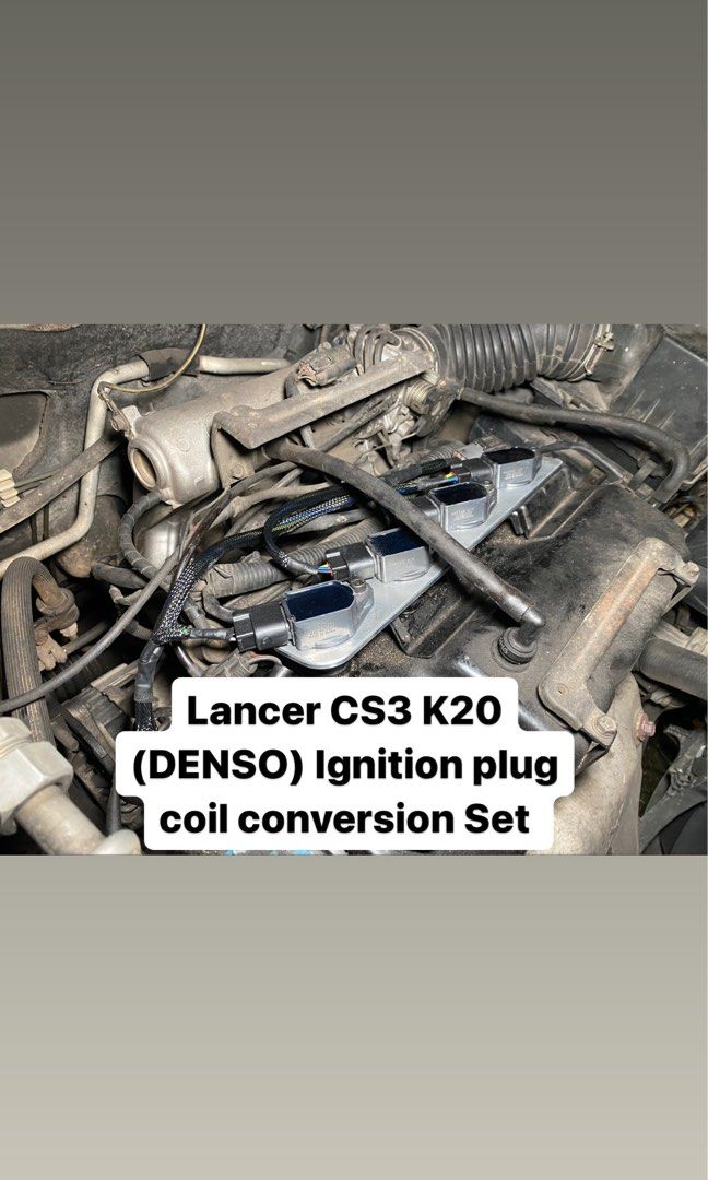 🇯🇵Mitsubishi Lancer GLX CS3 upgrade k20 (Denso) ignition plug coil