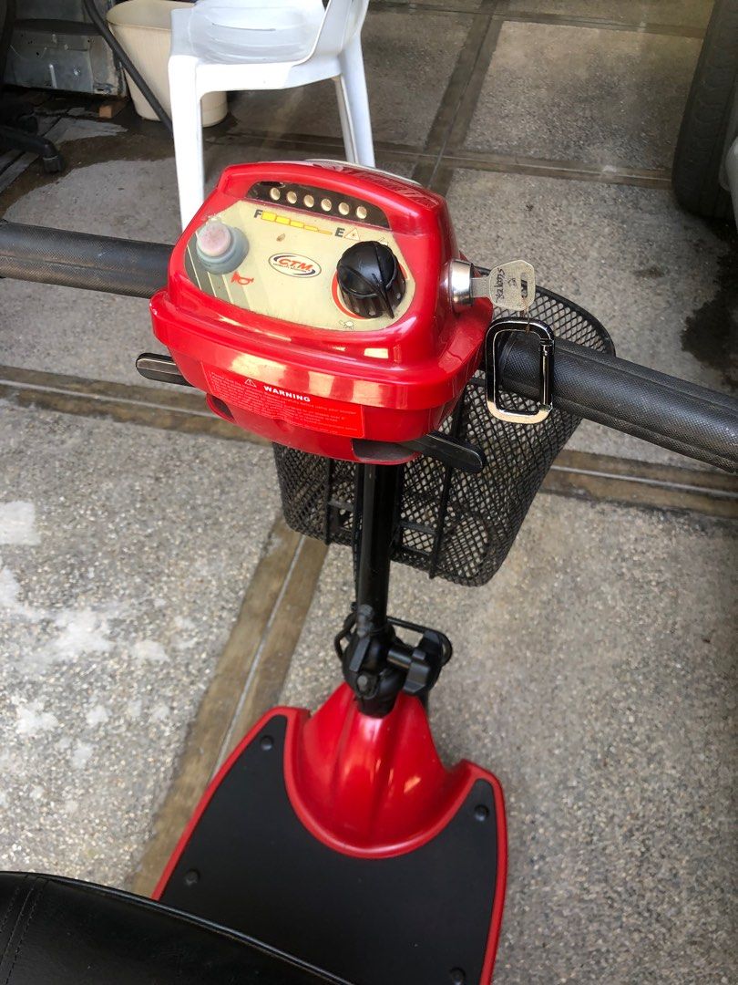 Mobility Scooter CTM HS125 asis (pls read description), Health