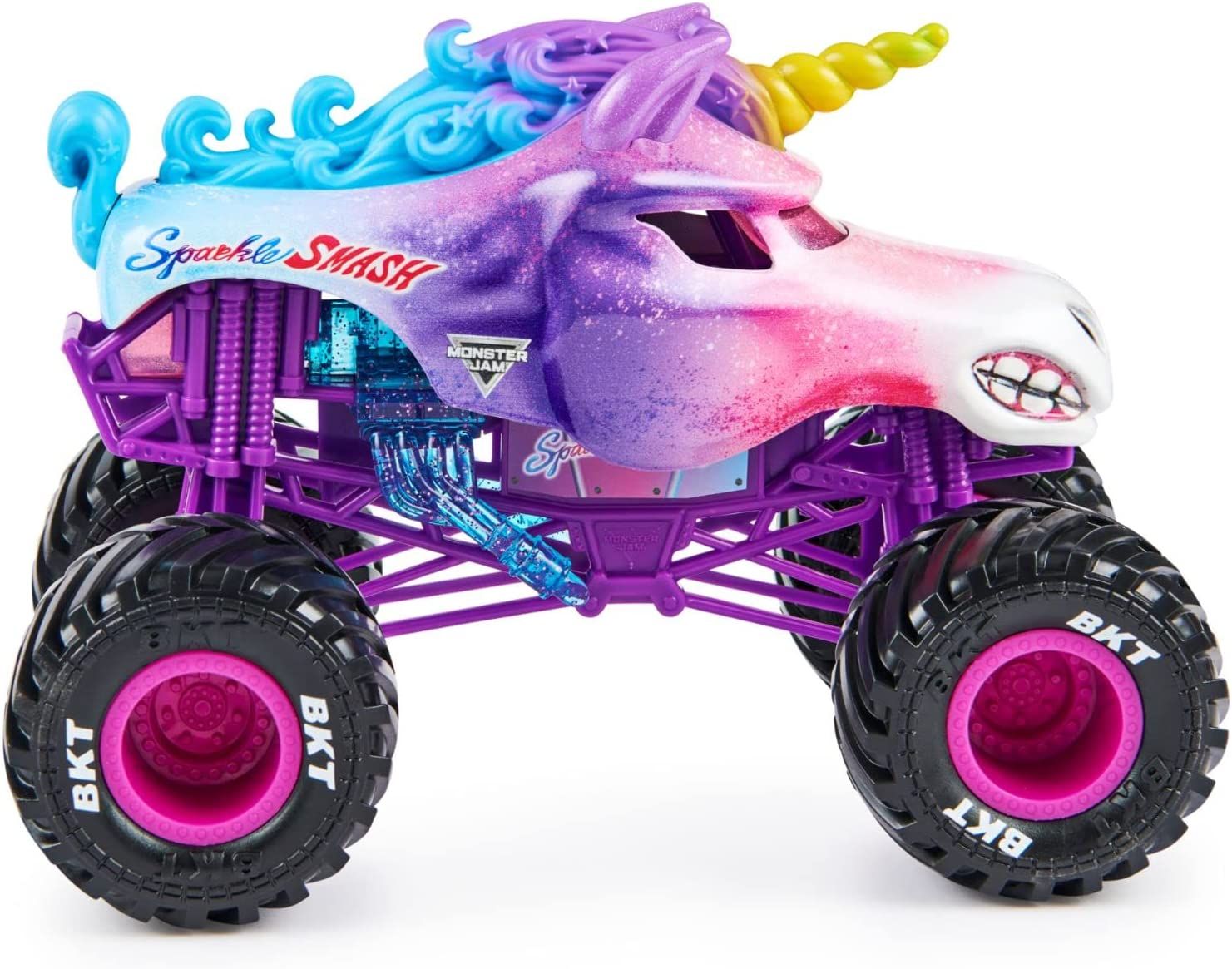 Monster Jam, Official Sparkle Smash Monster Truck, Collector DieCast