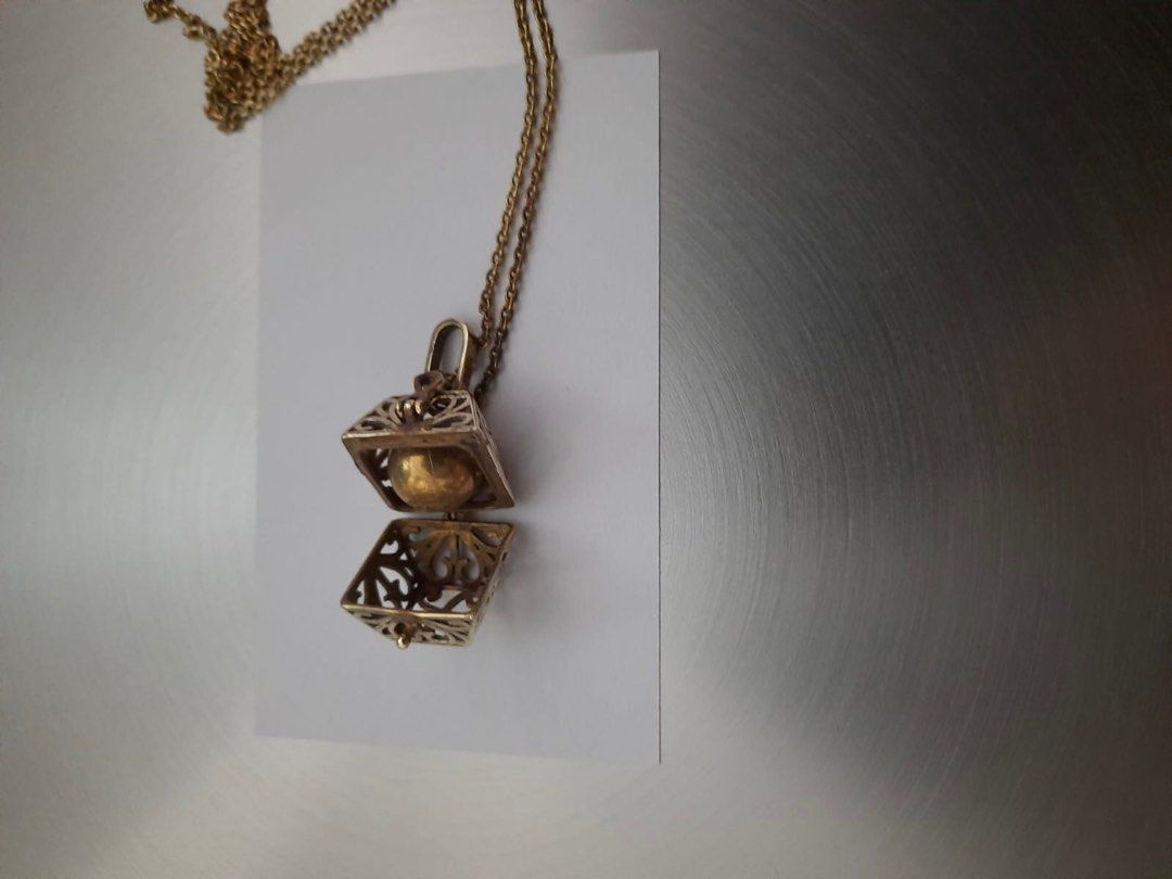 MYA Mexican Bola Harmony Ball Pendant Diffuser Women s Fashion