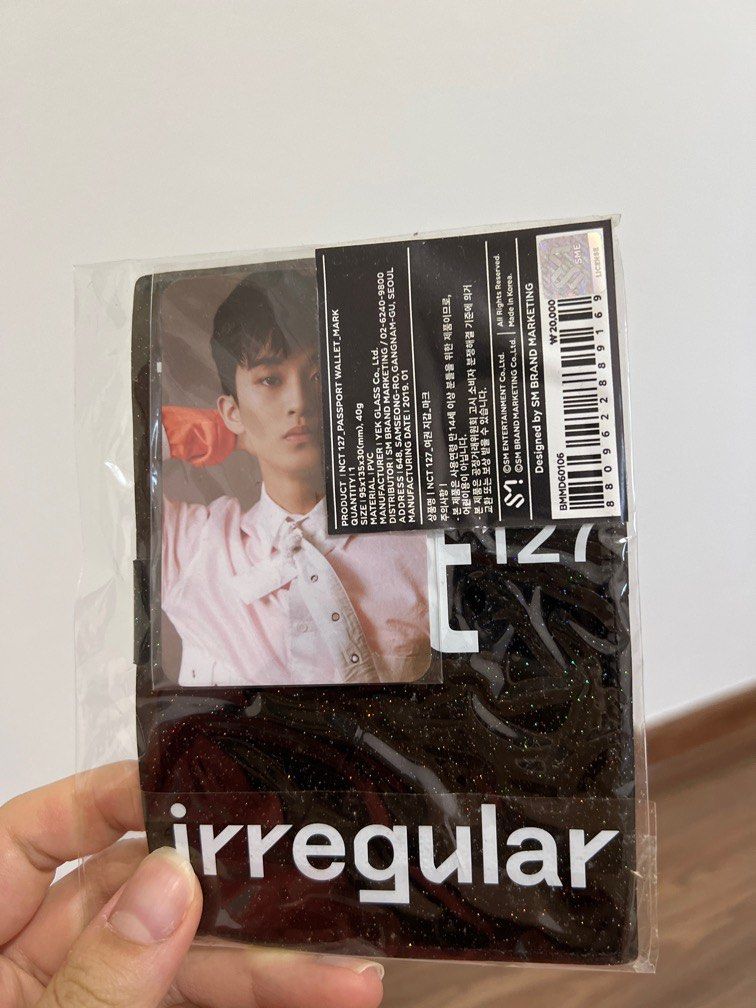 NCT 127 Mark Passport Wallet, Hobbies & Toys, Memorabilia