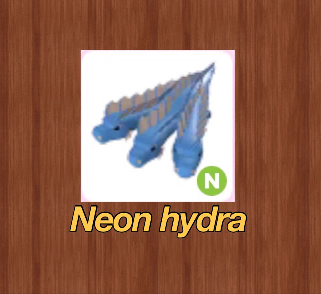 Neon hydra Adopt me |Roblox, Video Gaming, Gaming Accessories, In-Game