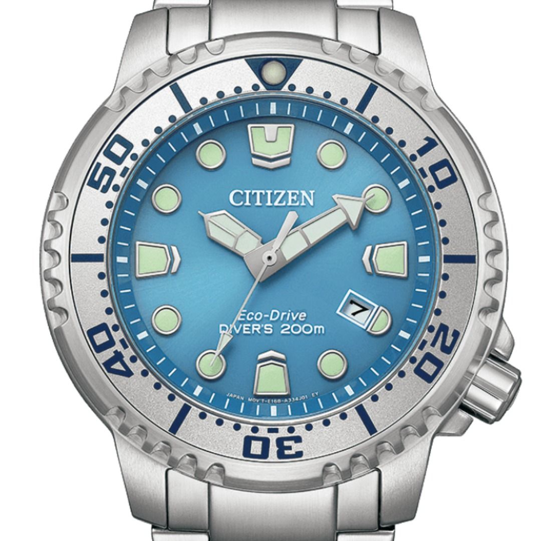NEW ARRIVAL Citizen Promaster MARINE Divers 200m Mens Blue Dial