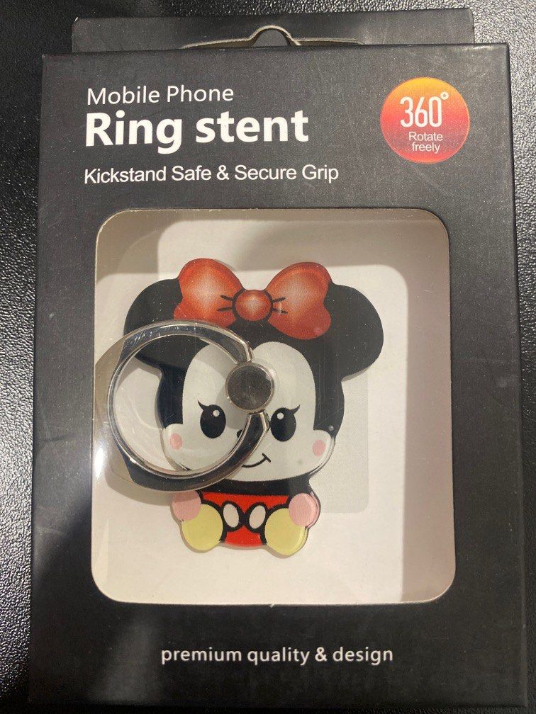 New Cartoon Baby Mickey Mouse Winnie The Pooh Mobile Phone Ring Holder Desktop Mobile Phone Bracket