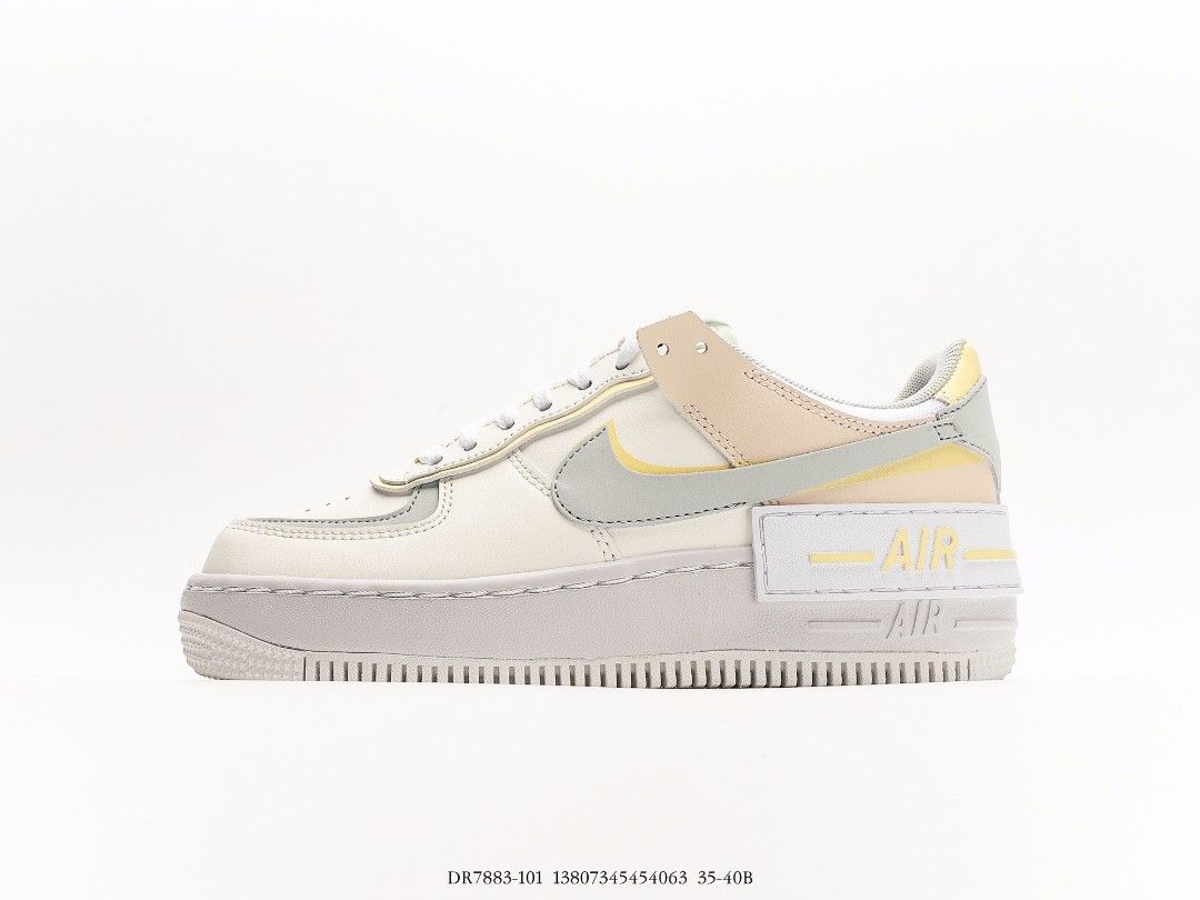 Nike air outlet force beige white