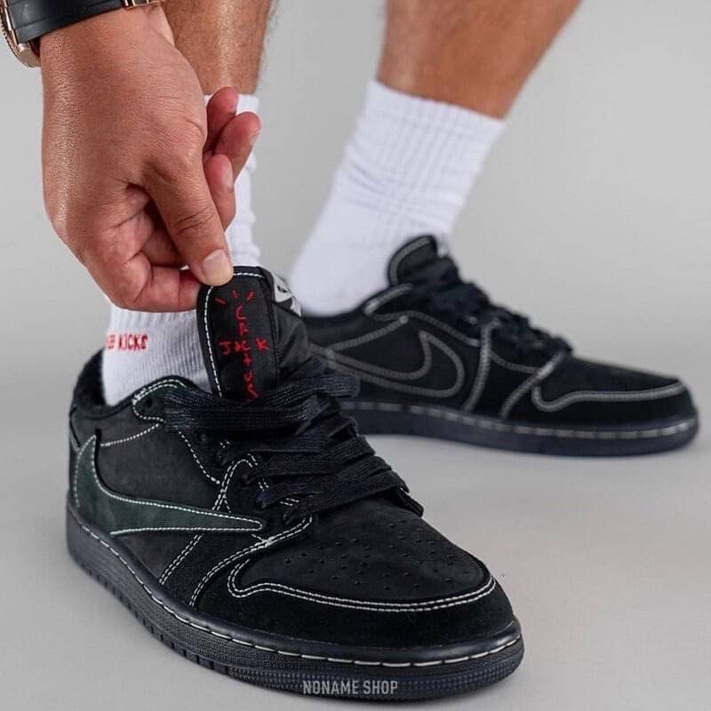 LV x Travis Scott x Air Jordan 1 Low Black Check BRAB DM7866 - 662 - helps  close a stellar holiday season for Jordan Brand - BioenergylistsShops