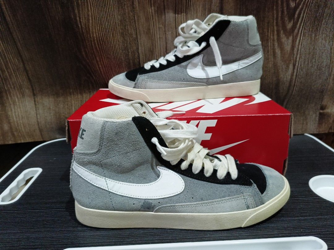 Nike blazer mid 77 vintage cool grey top white black