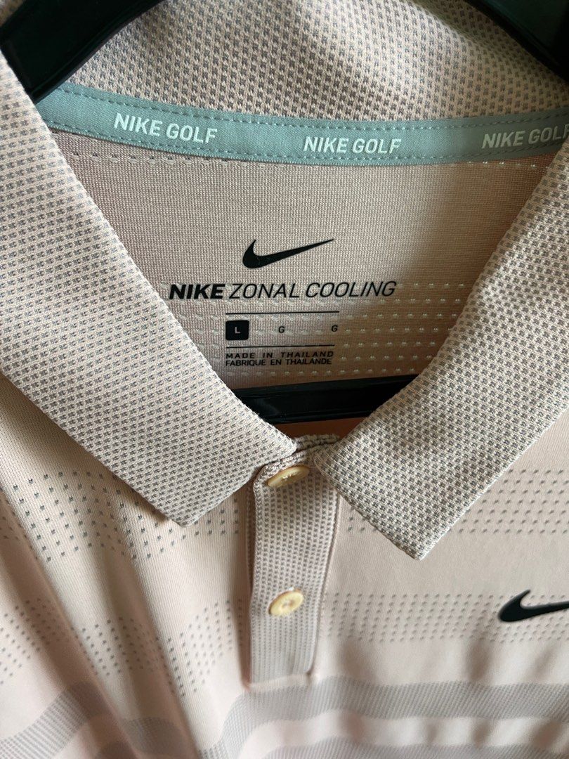 Nike zonal clearance cooling golf shirt