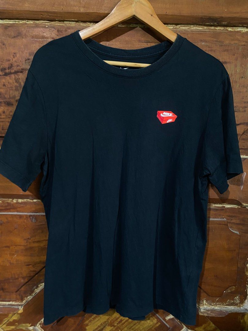 Nike Shoe Box Logo tee Men s Fashion Tops Sets Tshirts Polo