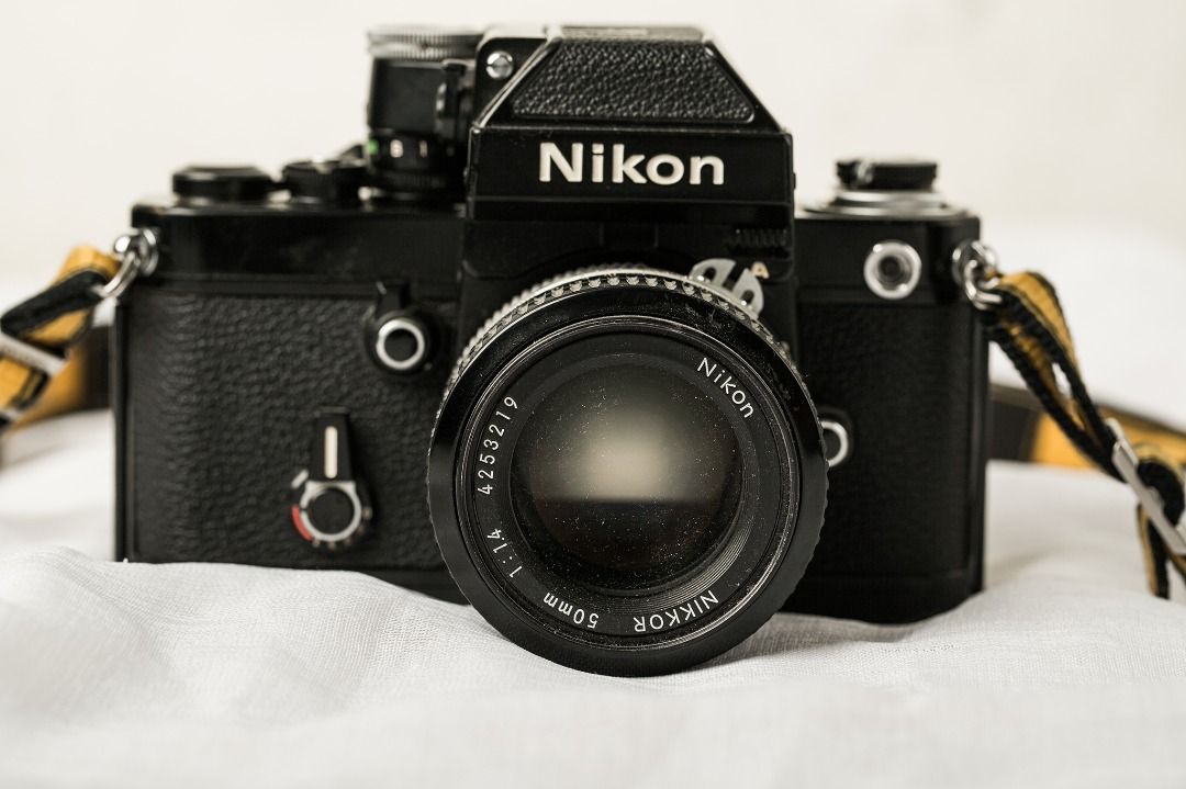 Nikon F2 Film Camera with 50mm f1.4, Photography, Cameras on Carousell