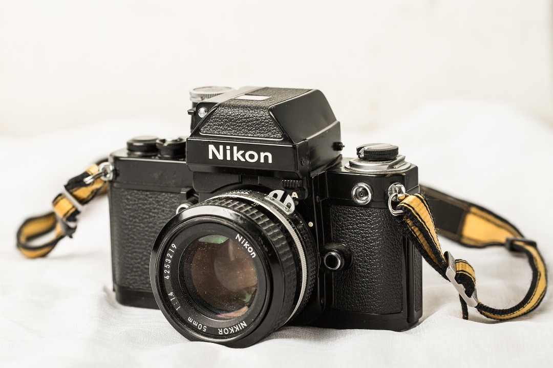 Nikon F2 Film Camera with 50mm f1.4, Photography, Cameras on Carousell
