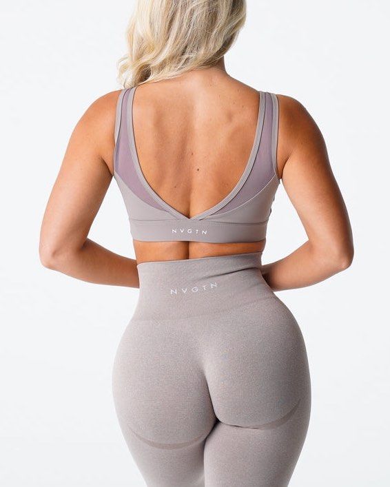 NVGTN Taupe Solid Seamless, Women's Fashion, Activewear on Carousell