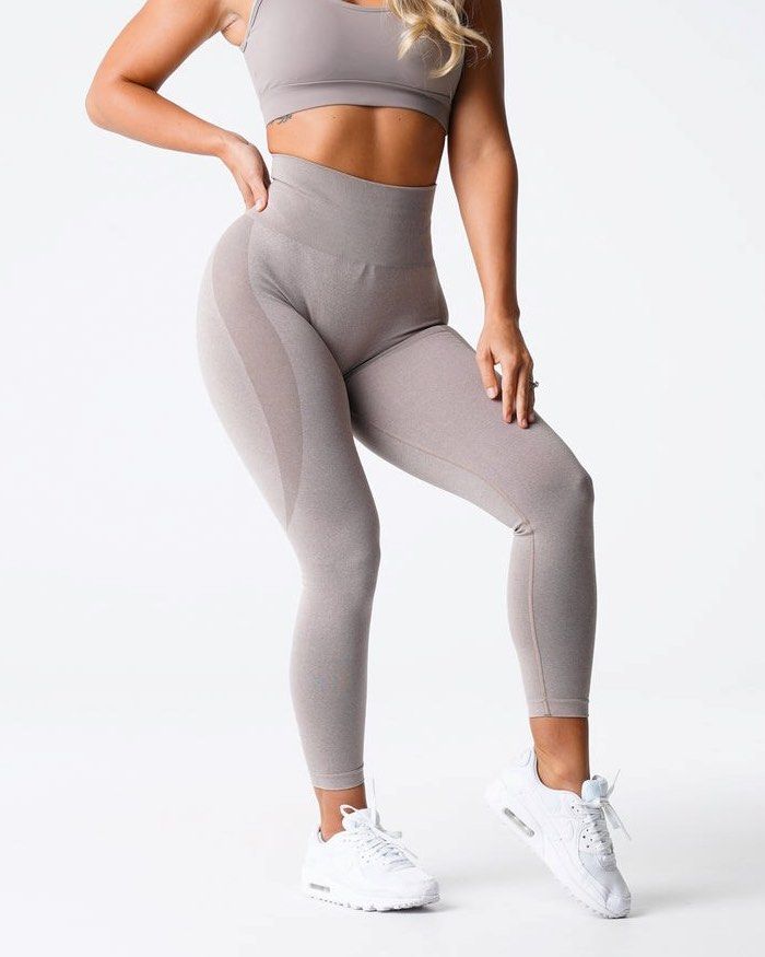 Nvgtn Seamless Leggings Spandex Shorts Woman Fitness Elastic Breathable  Hip-lifting Leisure Sports Spandex Tights