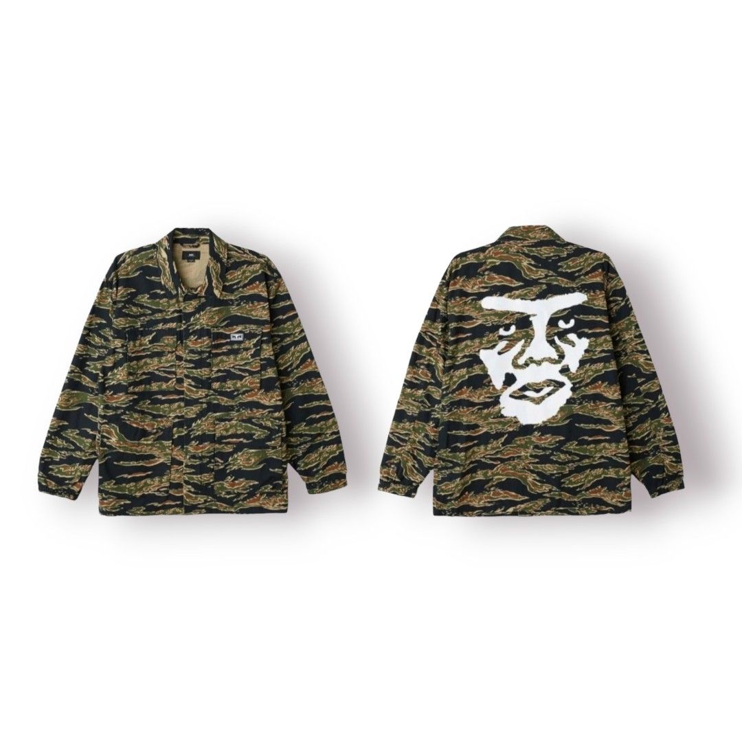Obey Tiger Camo Jacket