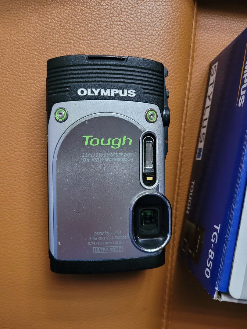 充電器付き】OLYMPUS TG-850 Tough WHT 防水 - カメラ
