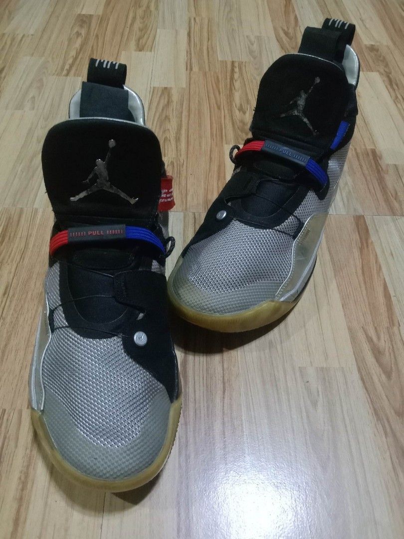 Air jordan xxxiii silver top