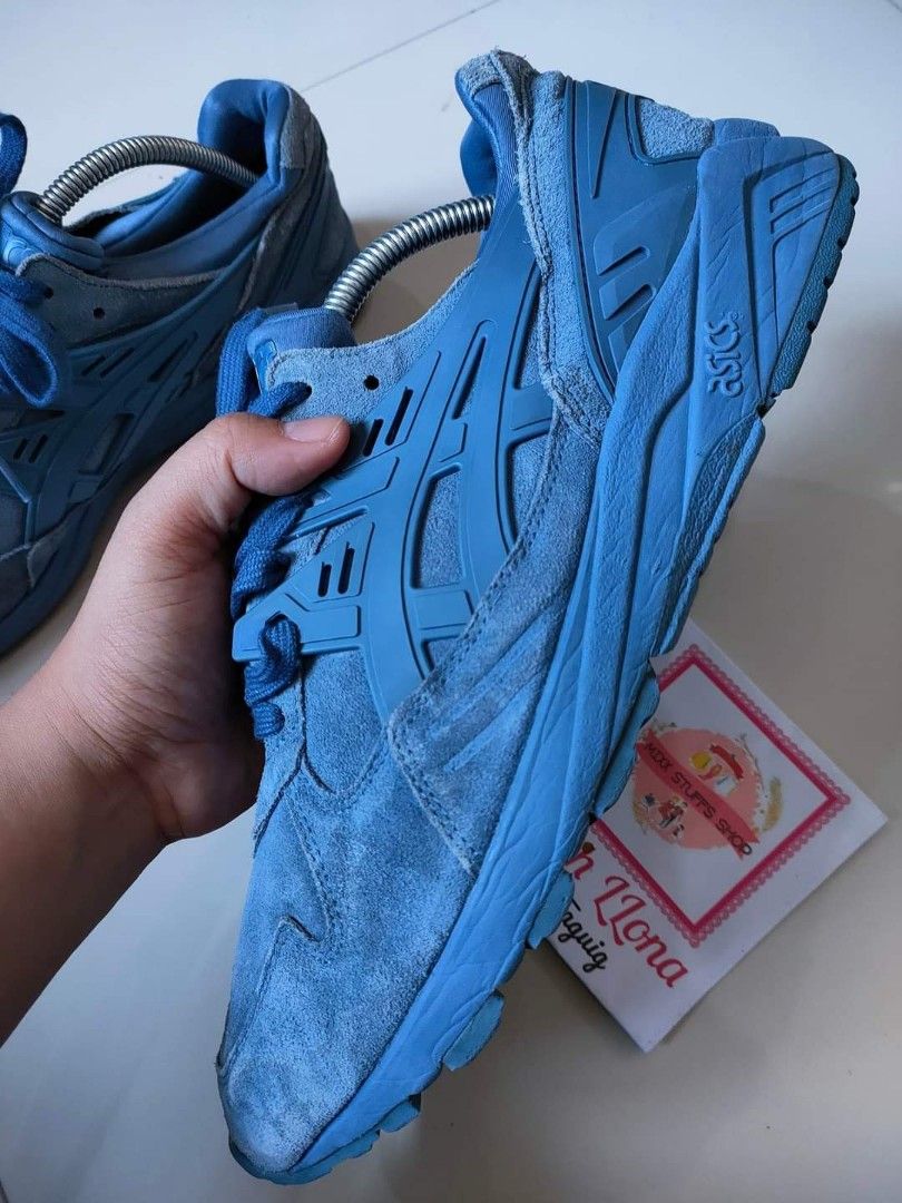 ORIGINAL ASICS Gel Kayano Suede Pigeon Blue Preloved for Men