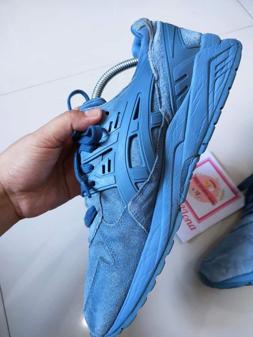 ORIGINAL ASICS Gel Kayano Suede Pigeon Blue Preloved for Men