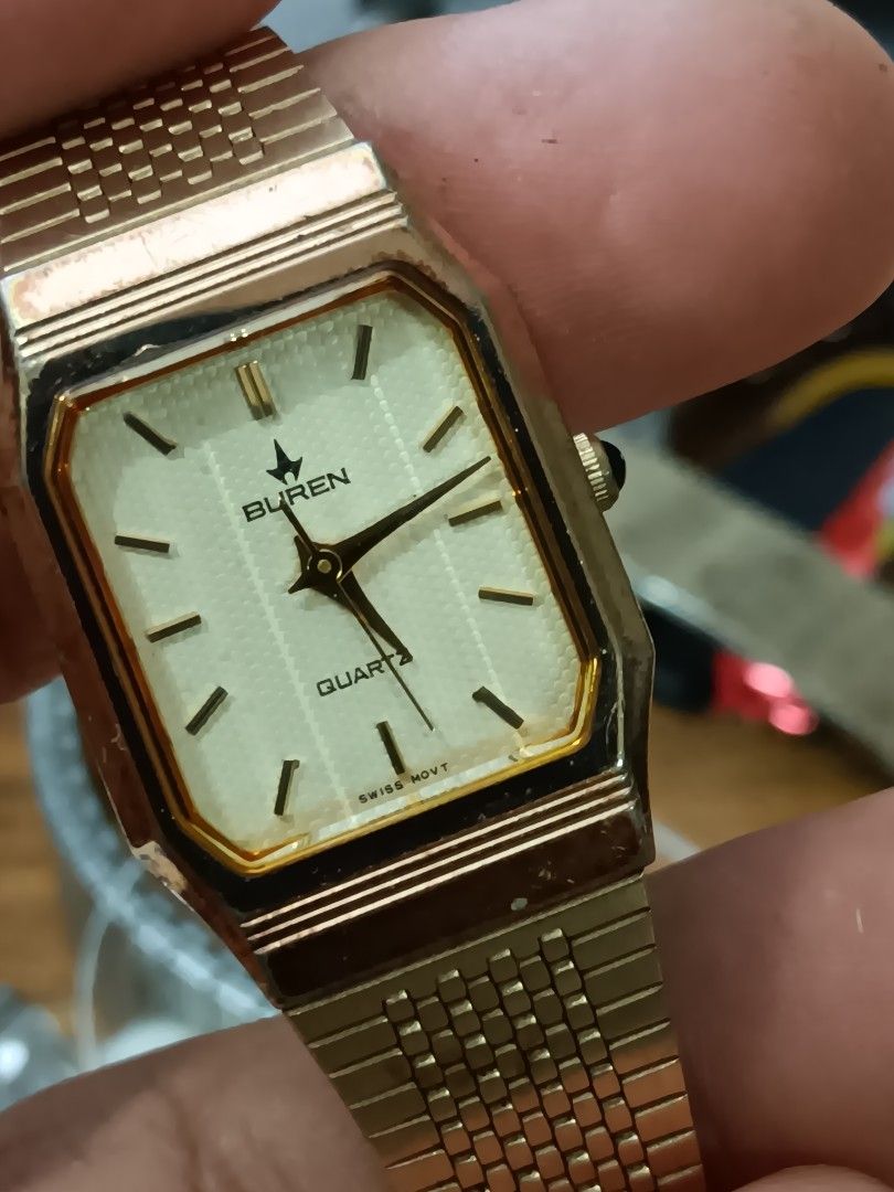 Buren quartz watch cheap