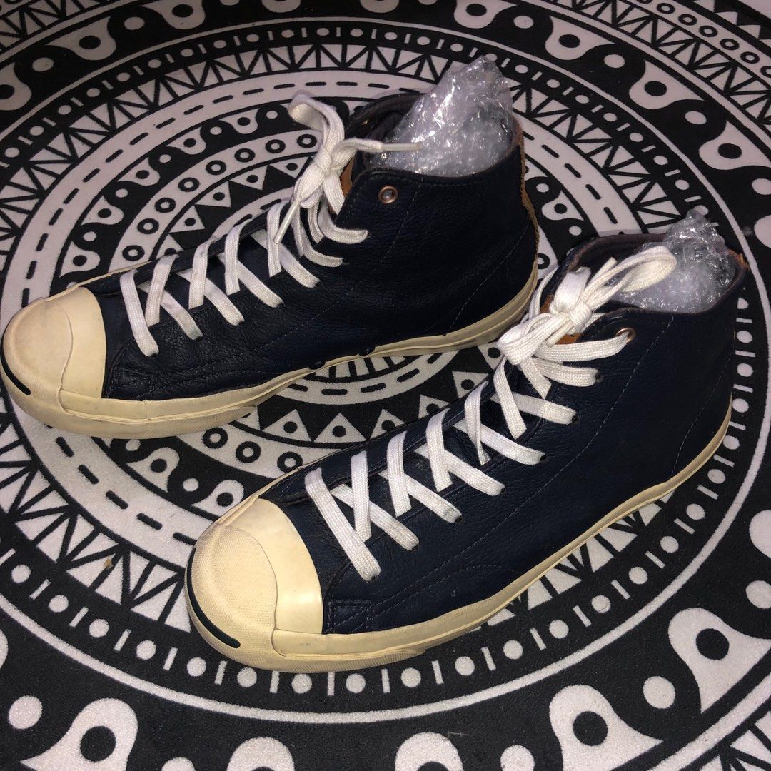 ORIGINAL LEATHER CONVERSE JACK PURCELL HIGH CUT