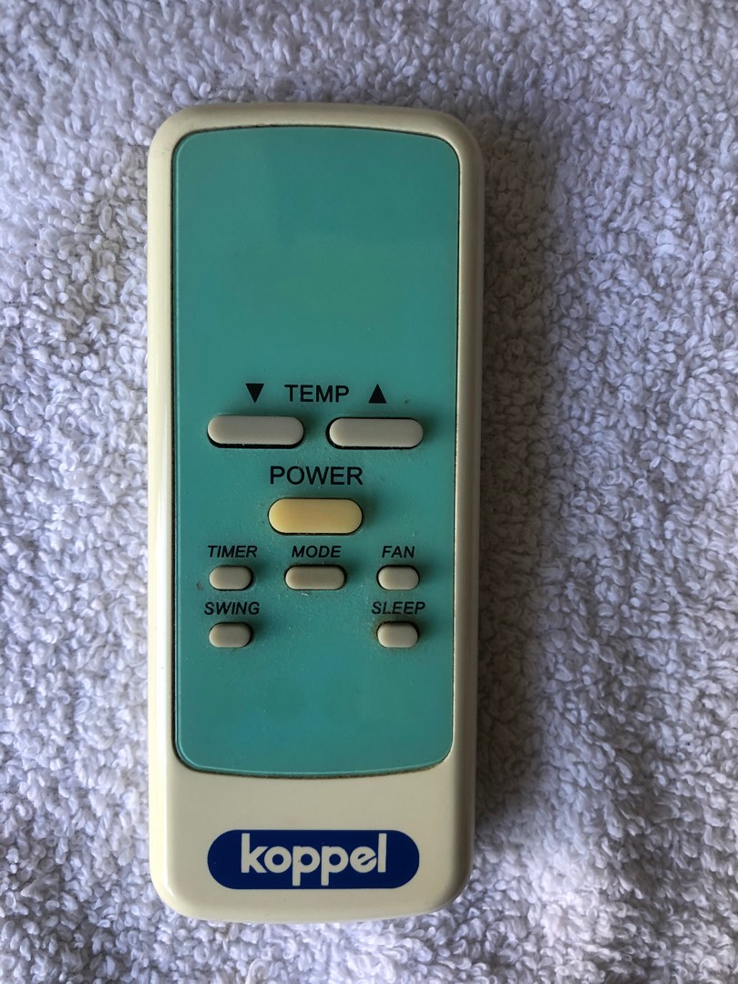 Original Remote Control for Koppel Window Type Aircon, TV & Home