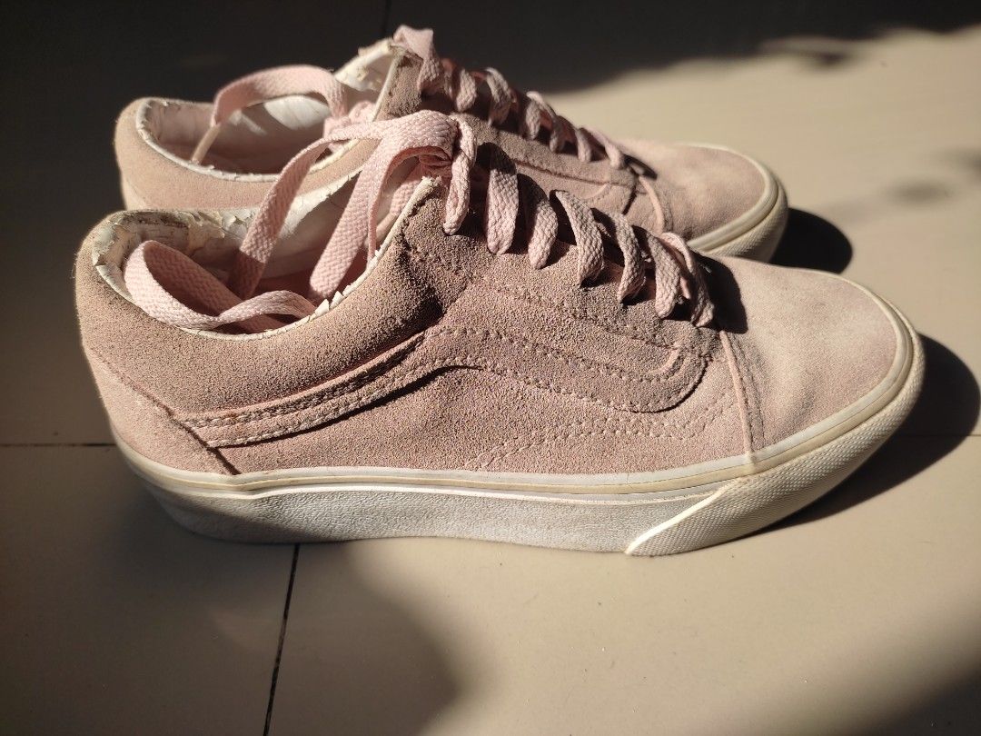 Original VANS Pastel Pink SMALL Women s Fashion Footwear