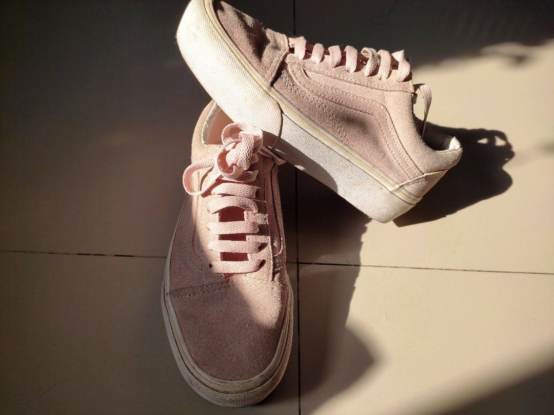 Original VANS Pastel Pink SMALL Women s Fashion Footwear
