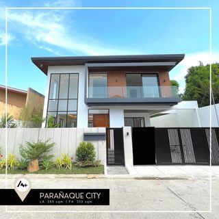 PA 4BR Modern House&Lot with High Ceiling for Sale in Parañaque City compare Greenwoods Tahanan Village Merville Park BF Homes Multinational Village AFPOVAI