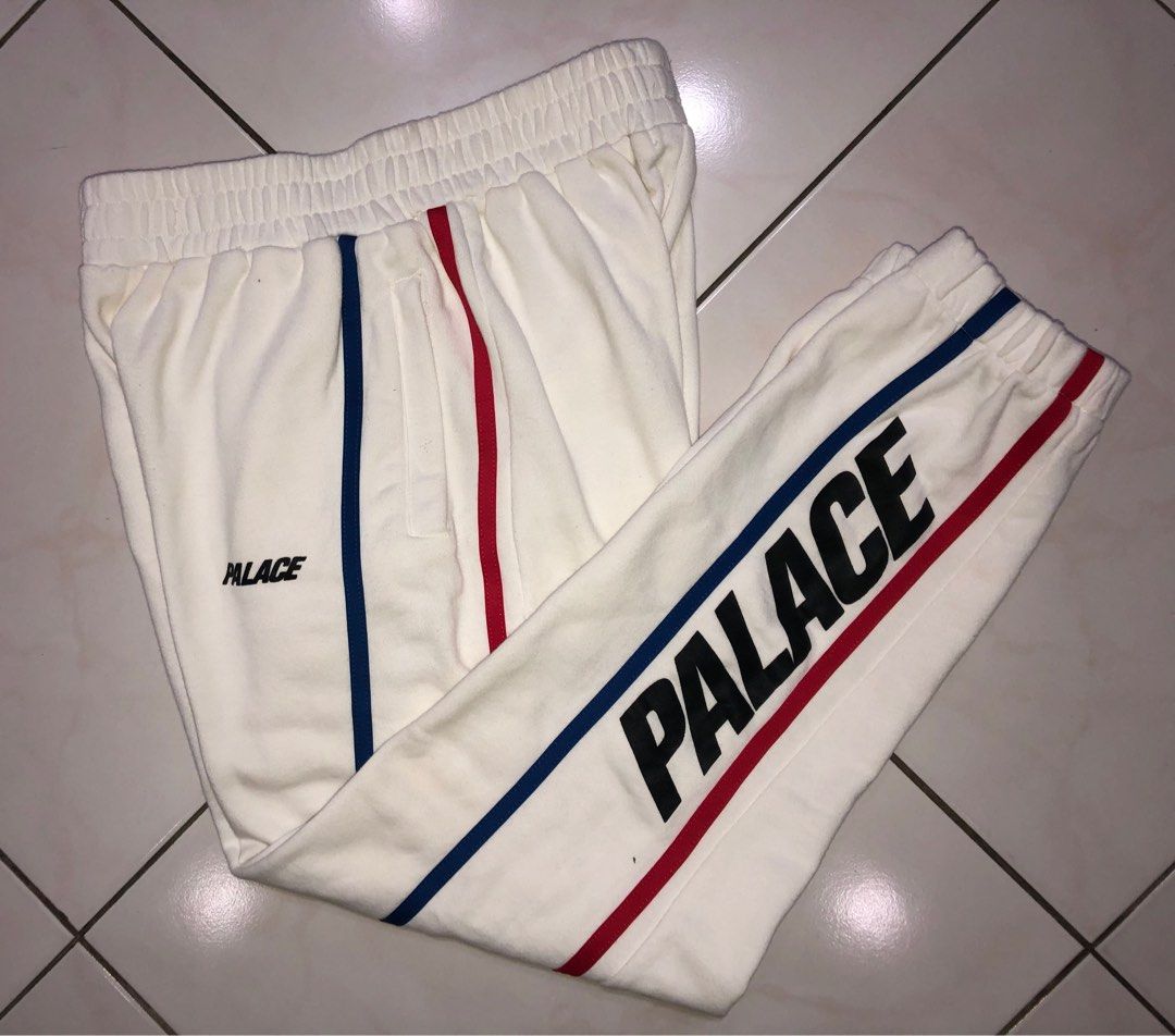 Palace S Line White Joggers Sweat Pants Men s Fashion Bottoms