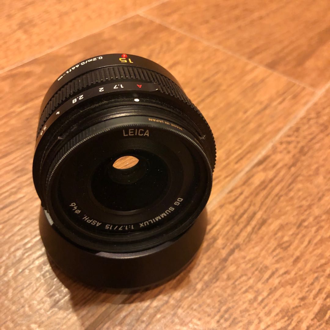 Panasonic Leica DG Summilux 15mm F/1.7 ASPH : Caratteristiche E