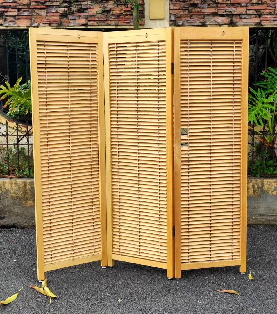 Partition, Room Divider Blinds style 18 inches per panel H59 inches on