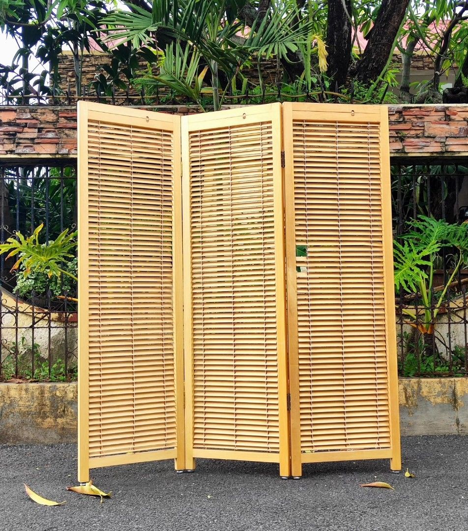 Partition, Room Divider Blinds style 18 inches per panel H59 inches on