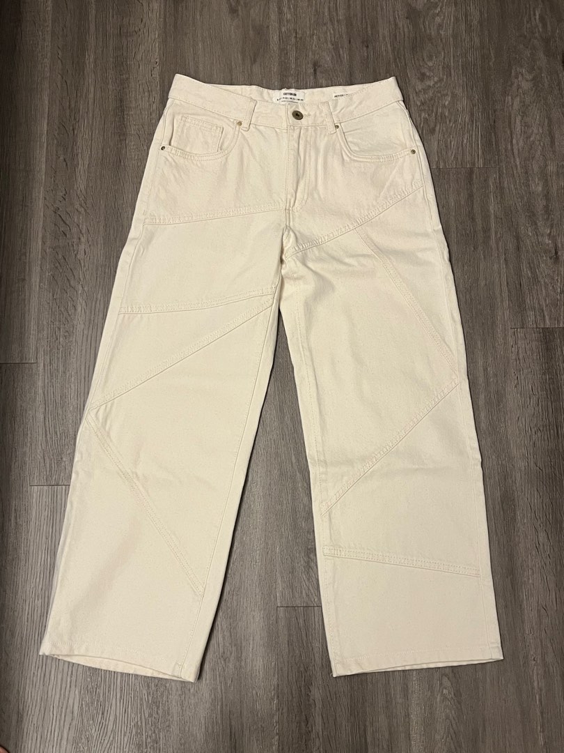 patterned jeans, Women's Fashion, Bottoms, Jeans & Leggings on Carousell
