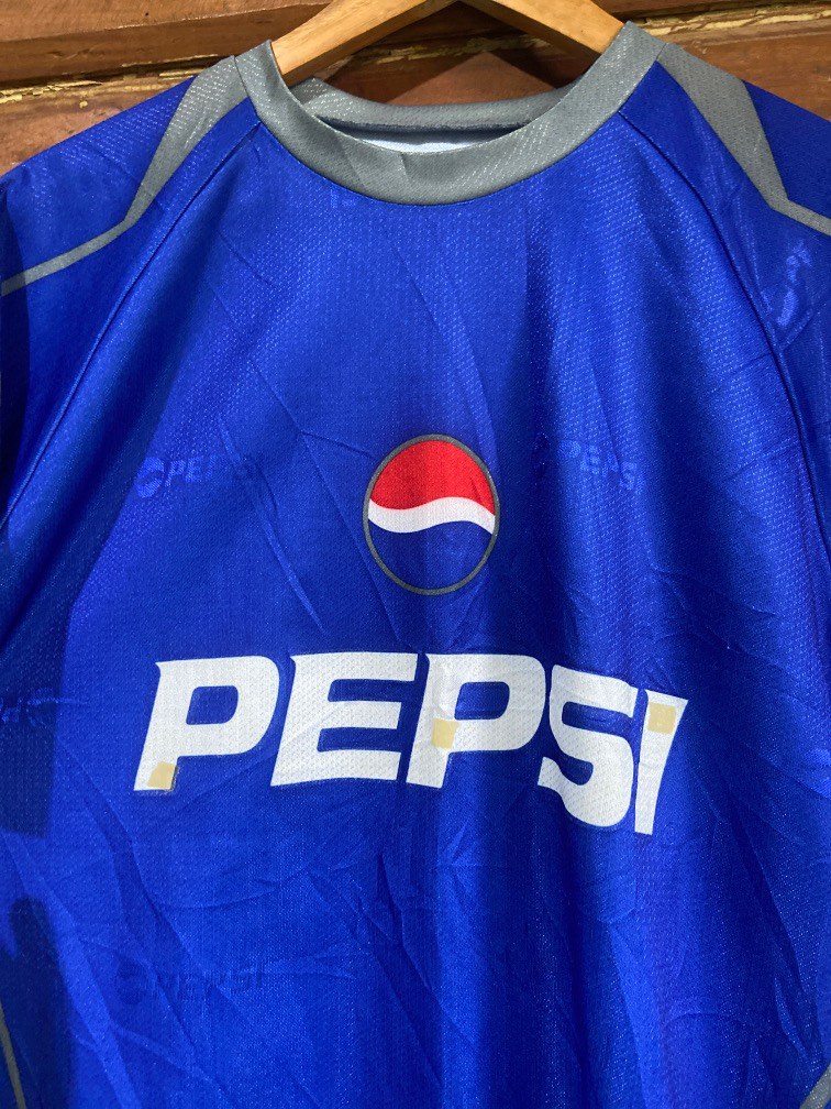 Pepsi Soccer Jersey, Men's Fashion, Tops & Sets, Tshirts & Polo Shirts ...