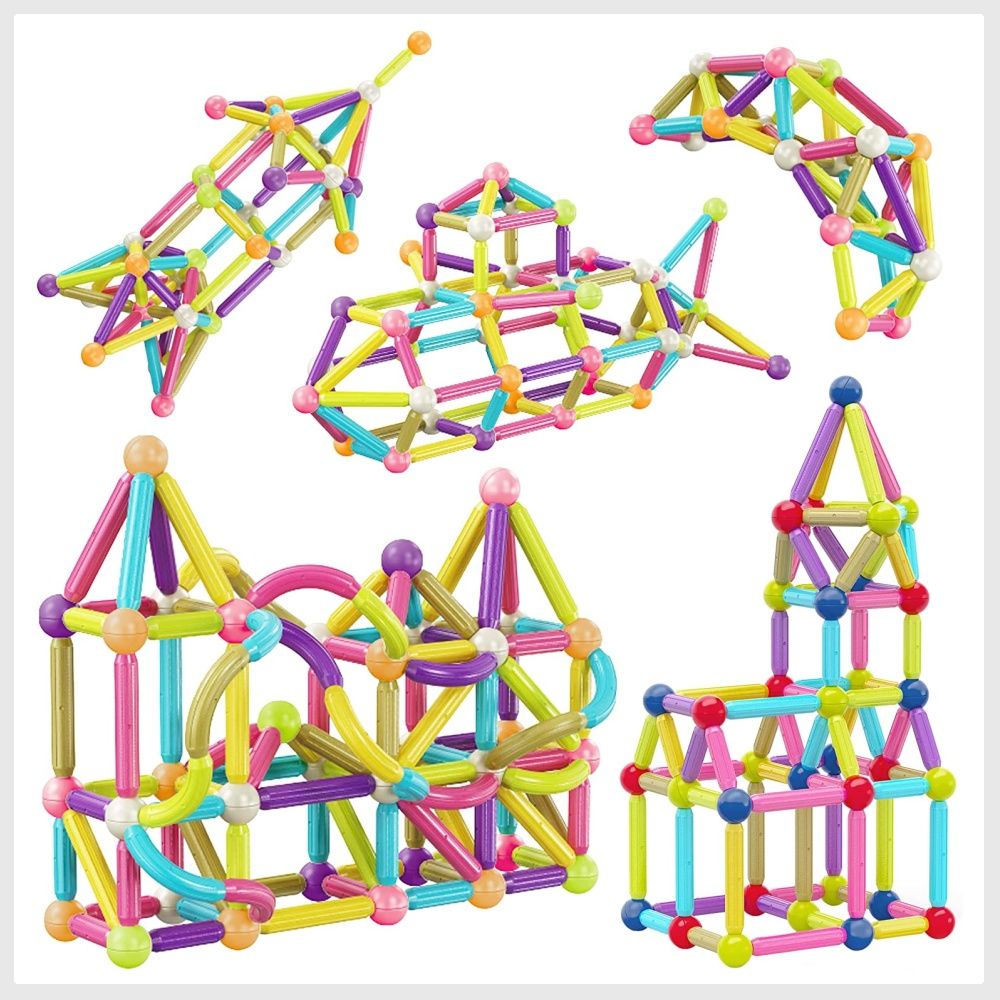 Picasso tiles 3d magnetic building block sets hot sale