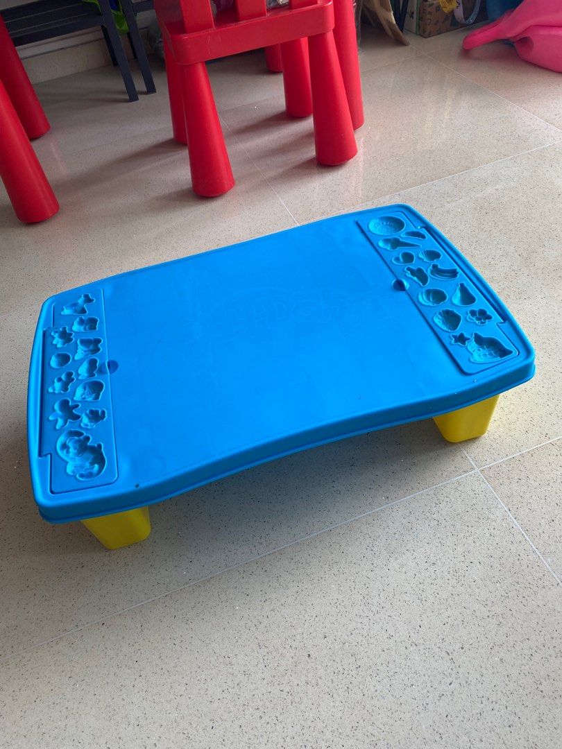 Play doh shop storage table