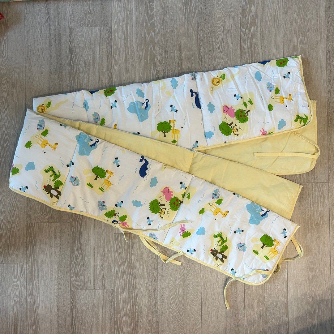 Cot store bumper cushion