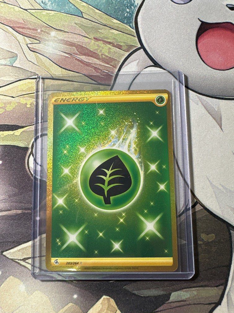 Pokmon Grass Energy Ultra Rare Gold Fusion Strike 283/264, Hobbies & Toys, Toys & Games on Carousell Pokmon Grass Energy Ultra Rare Gold Fusion Strike 283/264, Hobbies & Toys, Toys & Games on Carousell