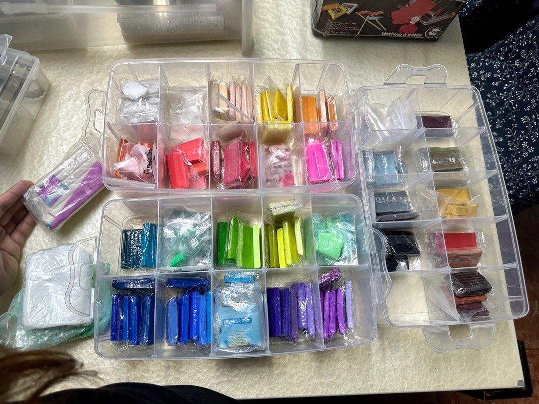 Polymer clay Set, Hobbies & Toys, Stationery & Craft, Craft Supplies